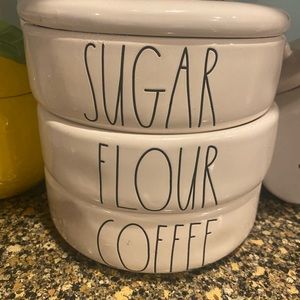 Rae Dunn stackable canister